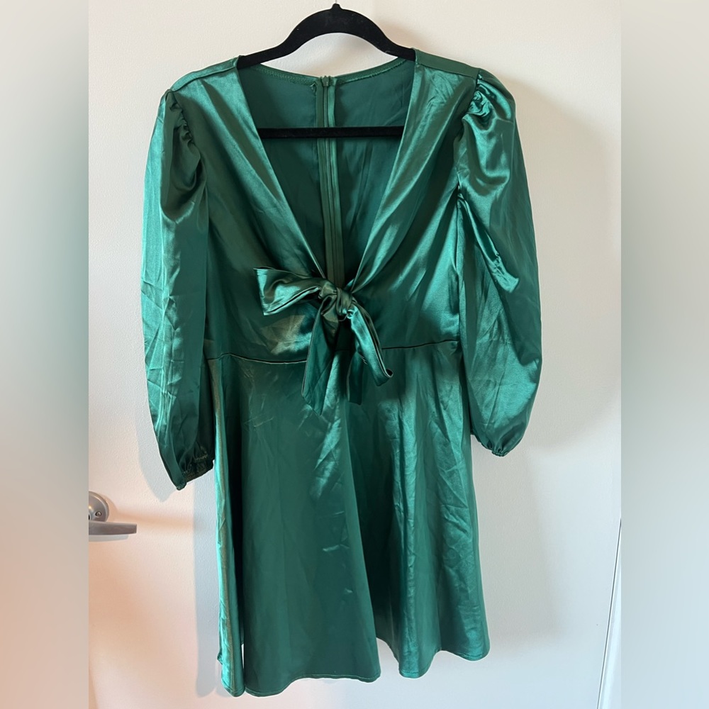 Green dress